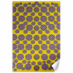 Sunshine And Floral In Mind For Decorative Delight Canvas 20  X 30  by pepitasart