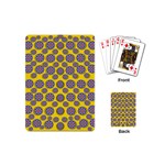 Sunshine And Floral In Mind For Decorative Delight Playing Cards (Mini) Back