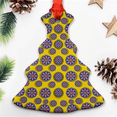 Sunshine And Floral In Mind For Decorative Delight Christmas Tree Ornament (two Sides) by pepitasart