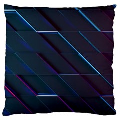 Glass Scifi Violet Ultraviolet Standard Flano Cushion Case (two Sides) by Sapixe