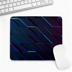 Glass Scifi Violet Ultraviolet Large Mousepads by Sapixe