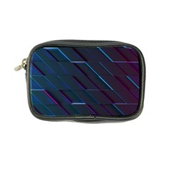 Glass Scifi Violet Ultraviolet Coin Purse by Sapixe