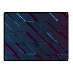 Glass Scifi Violet Ultraviolet Fleece Blanket (small) by Sapixe