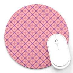 Digital Art Art Artwork Abstract Round Mousepads by Sapixe