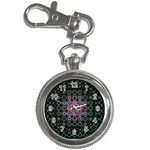 Digital Art Background Colors Key Chain Watches Front