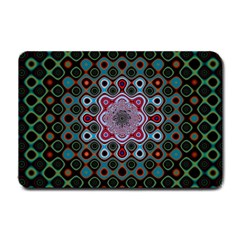 Digital Art Background Colors Small Doormat 