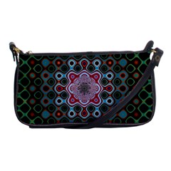 Digital Art Background Colors Shoulder Clutch Bag