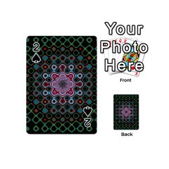 Digital Art Background Colors Playing Cards 54 (mini) by Sapixe