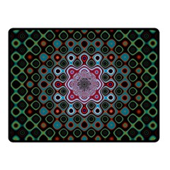 Digital Art Background Colors Double Sided Fleece Blanket (Small) 