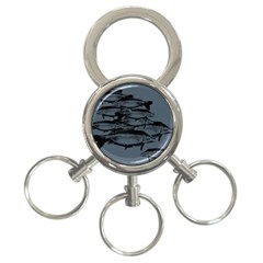 Carp Fish 3-ring Key Chains