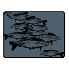 Carp Fish Fleece Blanket (small) by kunstklamotte023