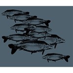 Carp fish Deluxe Canvas 14  x 11  (Stretched) 14  x 11  x 1.5  Stretched Canvas