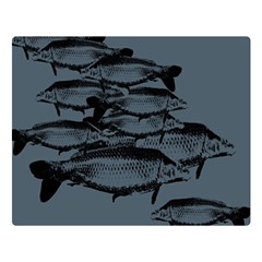 Carp Fish Double Sided Flano Blanket (large)  by kunstklamotte023