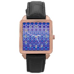 Digital Art Art Artwork Abstract Rose Gold Leather Watch  by Sapixe