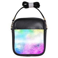 Background Art Abstract Watercolor Girls Sling Bag by Sapixe