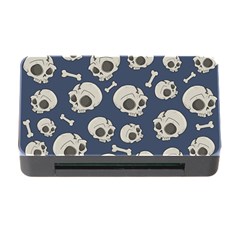 Halloween Skull Pattern Memory Card Reader With Cf by Valentinaart