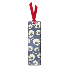 Halloween Skull Pattern Small Book Marks by Valentinaart