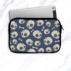 Halloween Skull Pattern Apple Ipad Mini Zipper Cases by Valentinaart