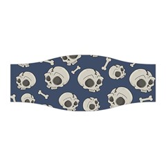 Halloween Skull Pattern Stretchable Headband by Valentinaart