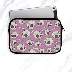 Halloween Skull Pattern Apple Ipad Mini Zipper Cases by Valentinaart