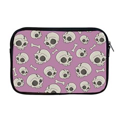 Halloween Skull Pattern Apple Macbook Pro 17  Zipper Case by Valentinaart