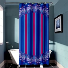 Digital Art Art Artwork Abstract Shower Curtain 36  X 72  (stall)  by Sapixe