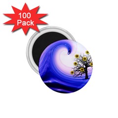 Composing Nature Background Graphic 1 75  Magnets (100 Pack)  by Sapixe