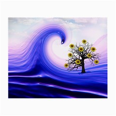 Composing Nature Background Graphic Small Glasses Cloth (2-side) by Sapixe