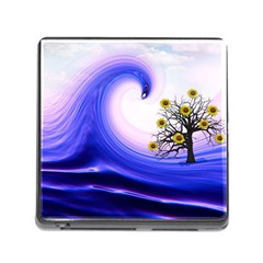 Composing Nature Background Graphic Memory Card Reader (square 5 Slot) by Sapixe