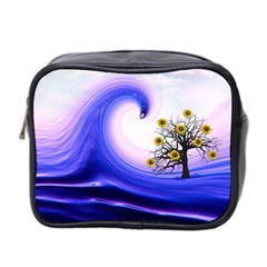 Composing Nature Background Graphic Mini Toiletries Bag (two Sides) by Sapixe