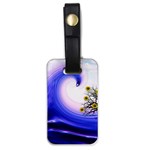 Composing Nature Background Graphic Luggage Tags (One Side)  Front