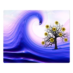 Composing Nature Background Graphic Double Sided Flano Blanket (large)  by Sapixe