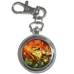 Rose Flower Petal Floral Love Key Chain Watches by Sapixe