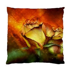 Rose Flower Petal Floral Love Standard Cushion Case (one Side)