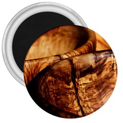 Olive Wood Wood Grain Structure 3  Magnets by Sapixe