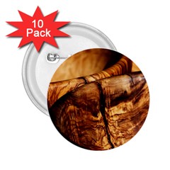 Olive Wood Wood Grain Structure 2 25  Buttons (10 Pack)  by Sapixe