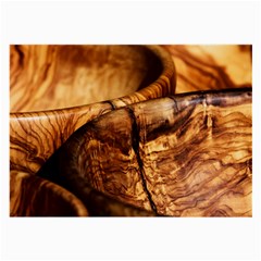 Olive Wood Wood Grain Structure Large Glasses Cloth (2-side) by Sapixe