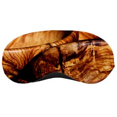 Olive Wood Wood Grain Structure Sleeping Masks by Sapixe