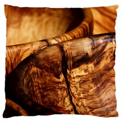 Olive Wood Wood Grain Structure Large Cushion Case (two Sides) by Sapixe