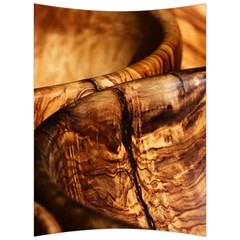 Olive Wood Wood Grain Structure Back Support Cushion by Sapixe