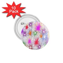 Star Dab Farbkleckse Leaf Flower 1 75  Buttons (10 Pack) by Sapixe