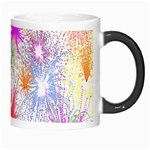 Star Dab Farbkleckse Leaf Flower Morph Mugs Right