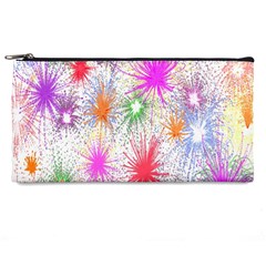 Star Dab Farbkleckse Leaf Flower Pencil Cases by Sapixe