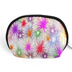 Star Dab Farbkleckse Leaf Flower Accessory Pouch (medium) by Sapixe