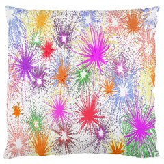 Star Dab Farbkleckse Leaf Flower Standard Flano Cushion Case (two Sides) by Sapixe