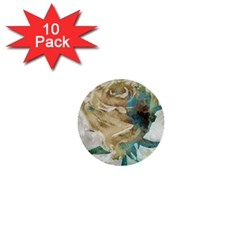 Rose Flower Petal Love Romance 1  Mini Buttons (10 Pack)  by Sapixe