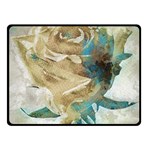 Rose Flower Petal Love Romance Fleece Blanket (Small) 50 x40  Blanket Front