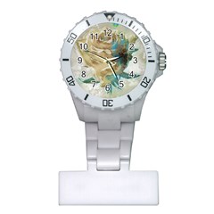 Rose Flower Petal Love Romance Plastic Nurses Watch by Sapixe