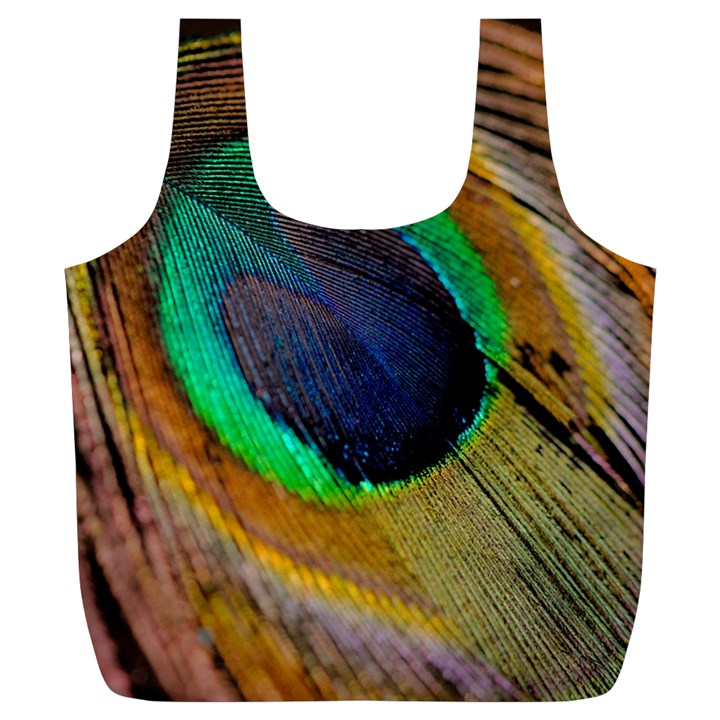 Bird Feather Background Nature Full Print Recycle Bag (XL)