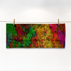 Background Color Template Abstract Hand Towel by Sapixe